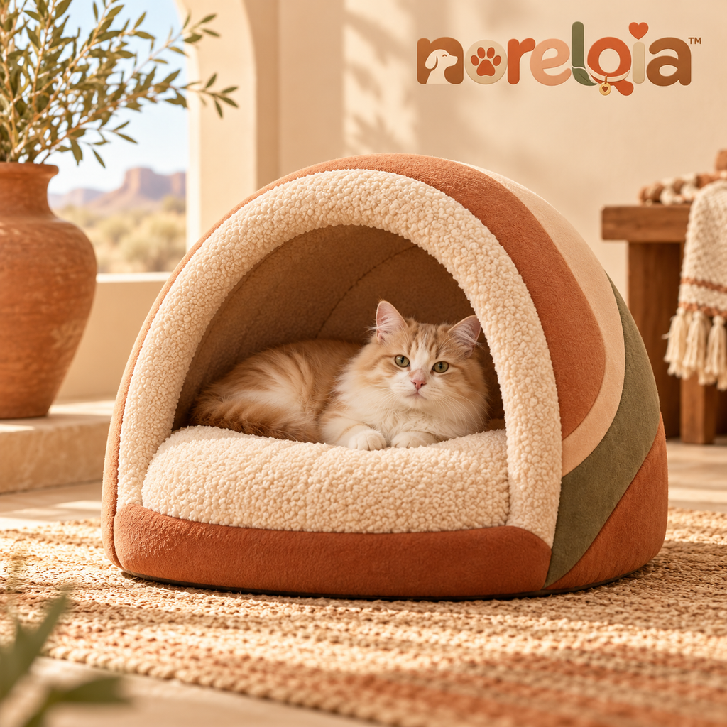 Arched Pet Cave Bed — view 1