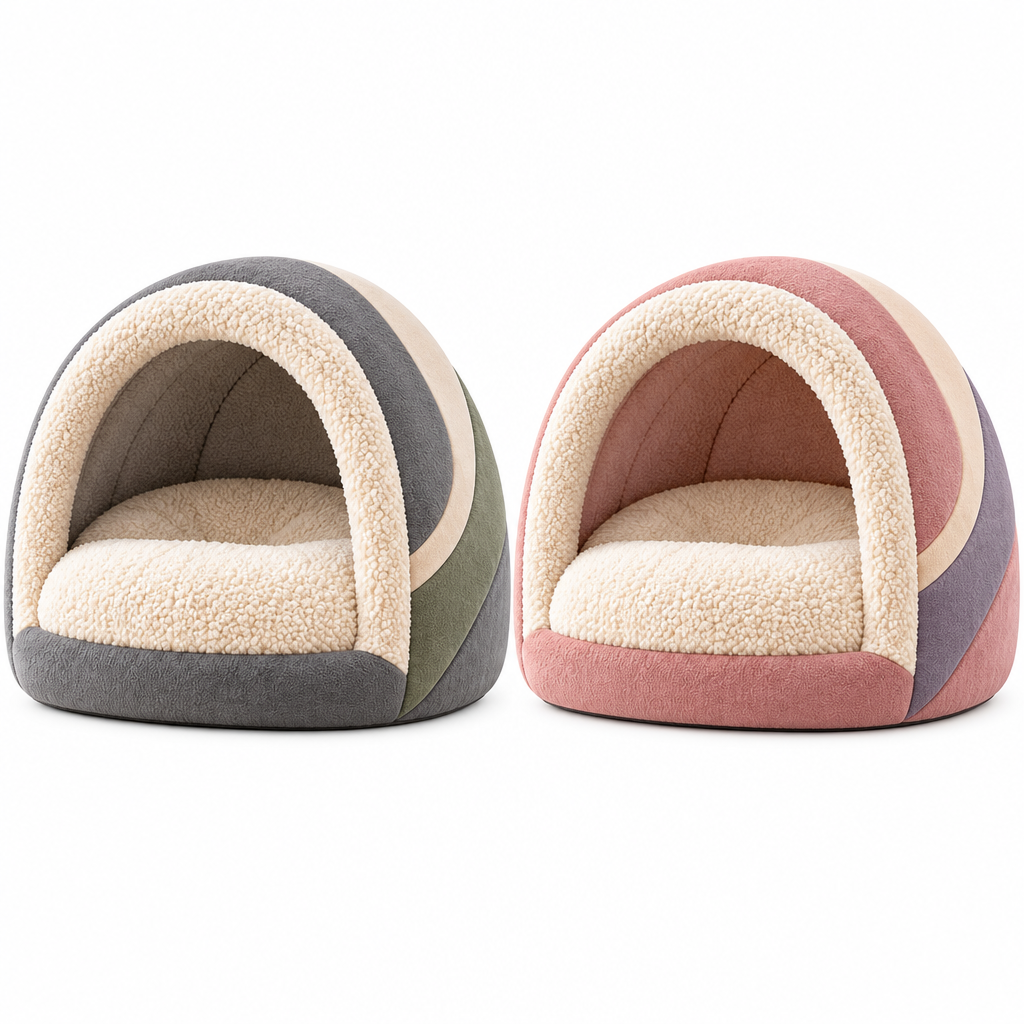 Arched Pet Cave Bed — view 5