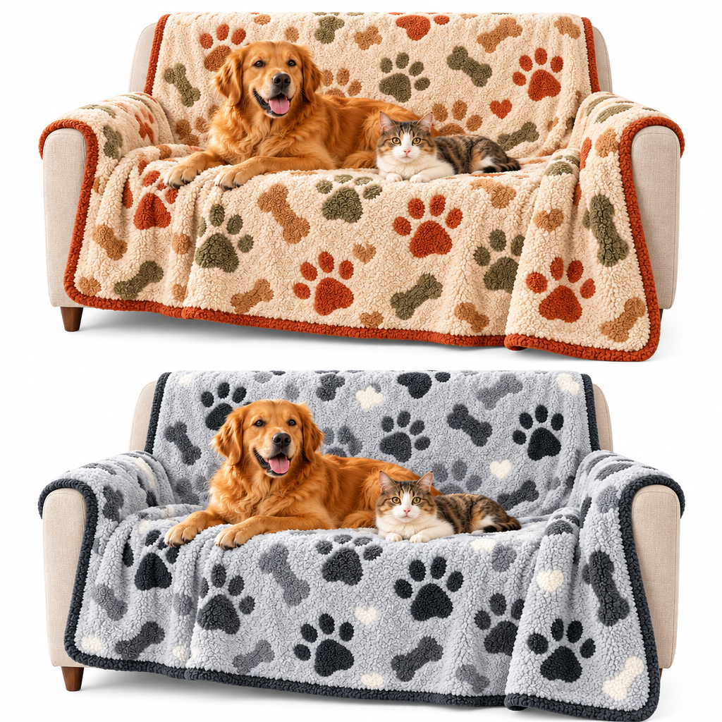 Cozy Pet Sofa Throw — view 3