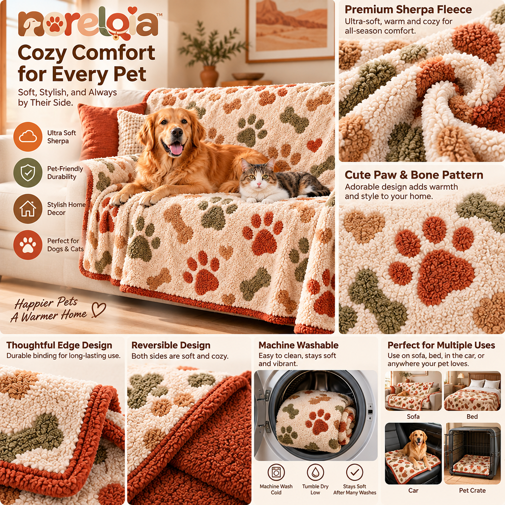 Cozy Pet Sofa Throw — view 4