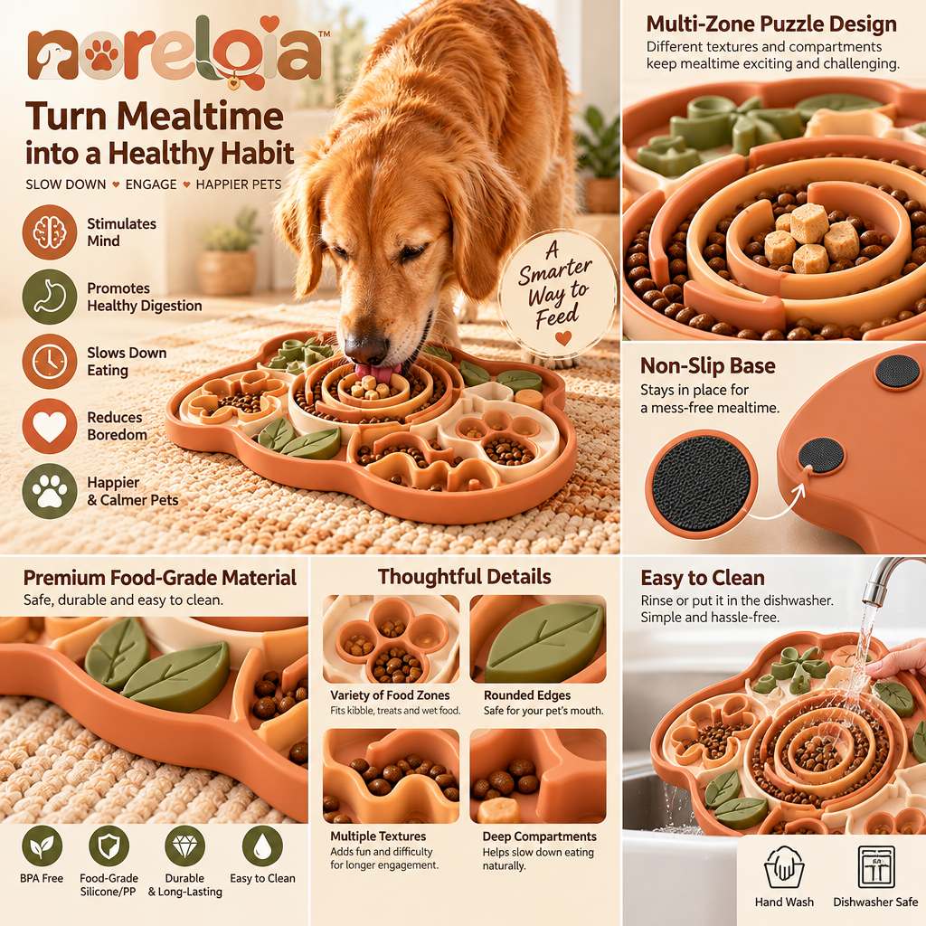 Silicone Slow Feeder Mat — view 3