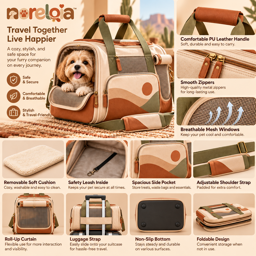Canvas Pet Travel Carrier — view 4