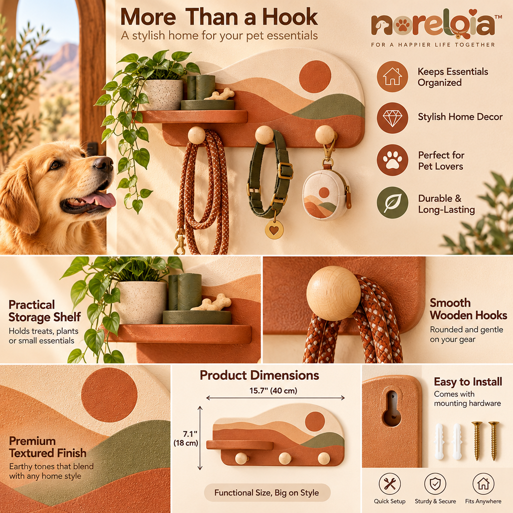 Wall-Mounted Leash Station — view 3