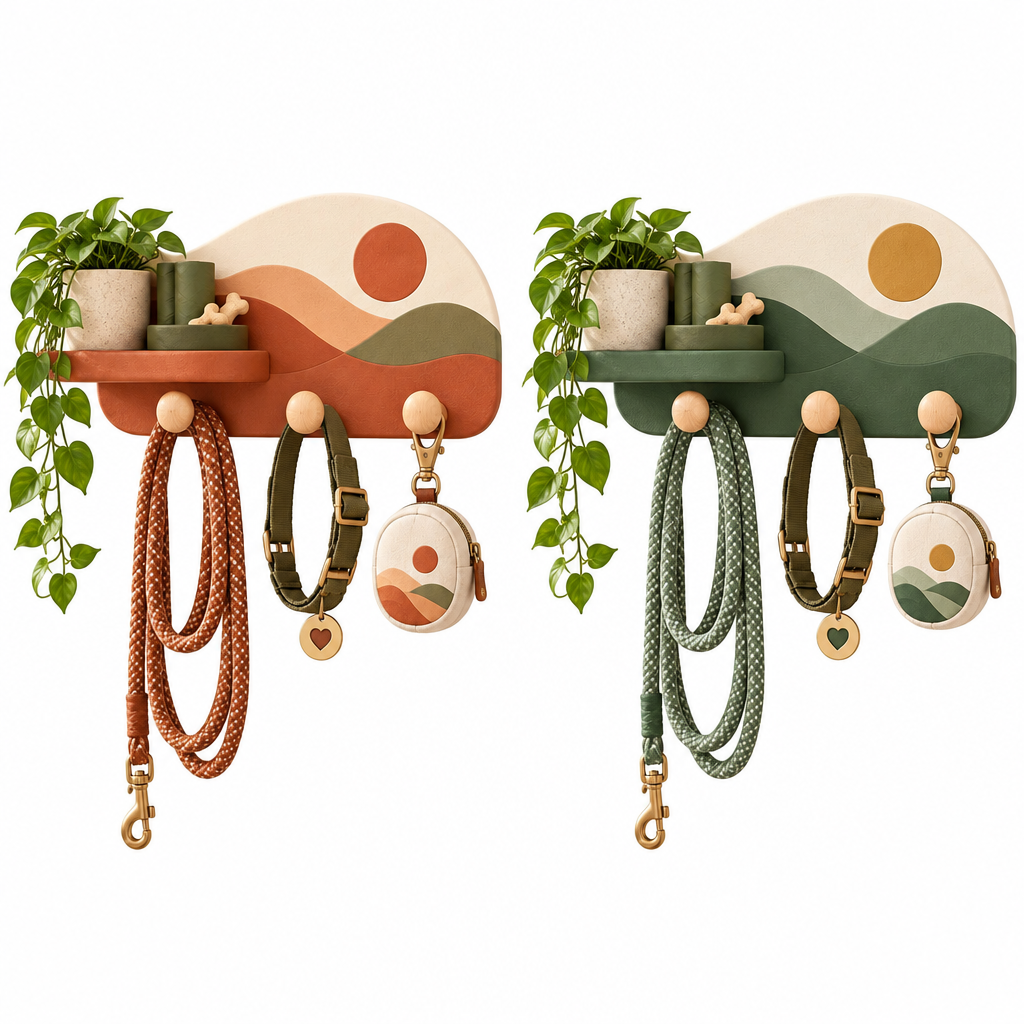 Wall-Mounted Leash Station — view 5